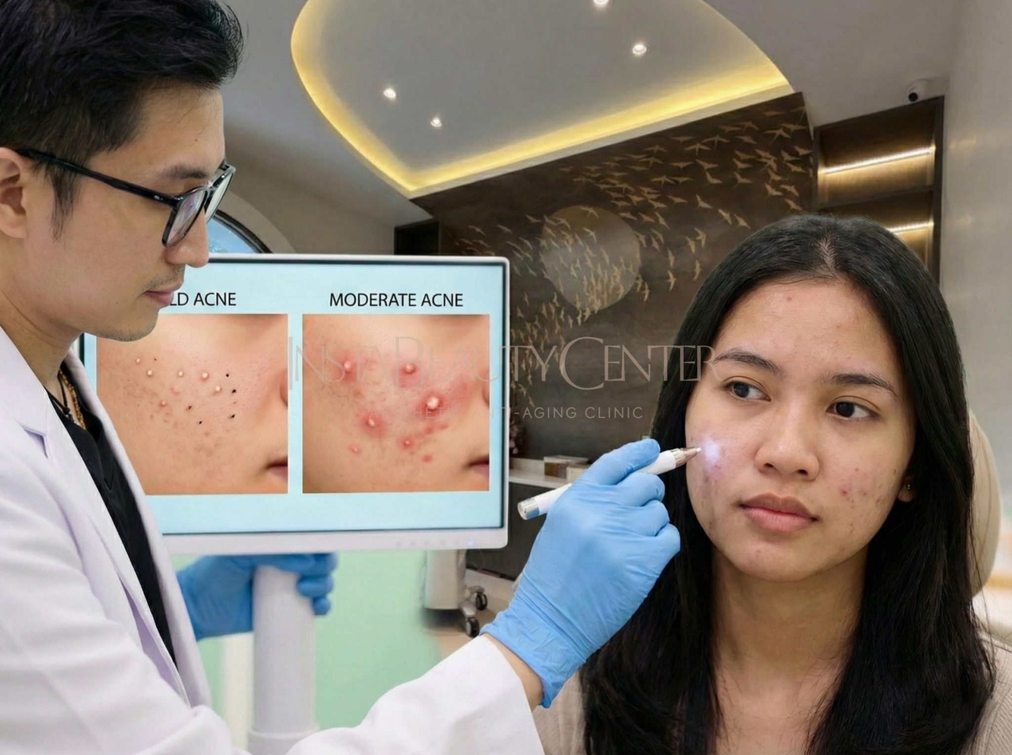 jenis jerawat, penanganan jerawat insta beauty center