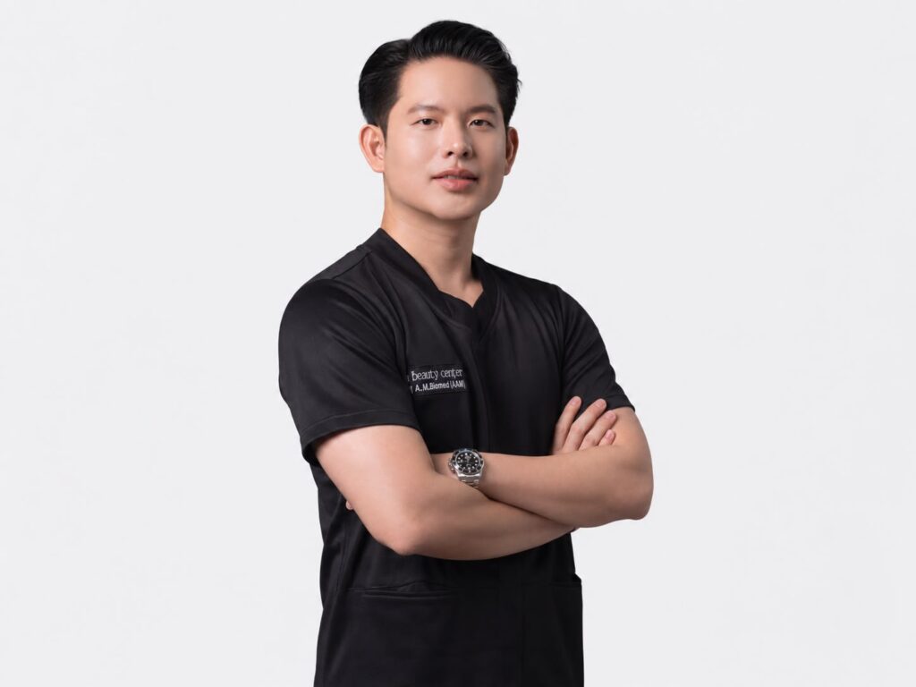 dr Rudy adiputra scrub hitam